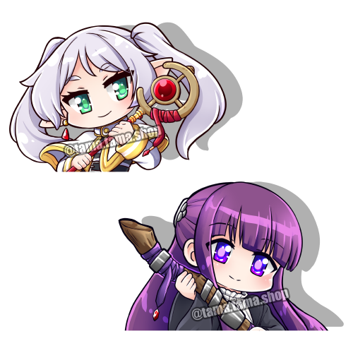 Frieren Peeker Stickers