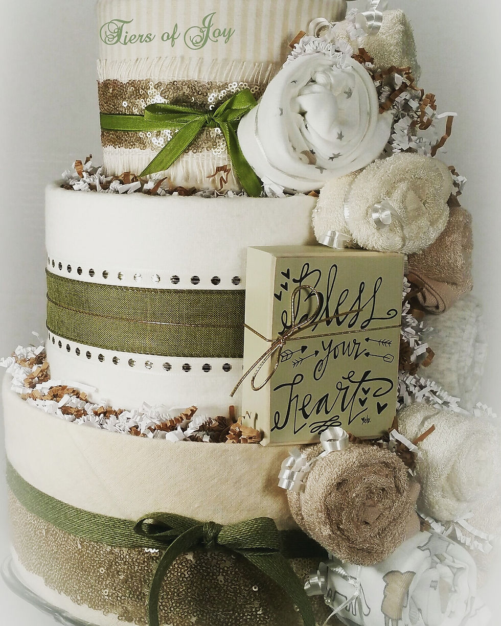 Thumbnail: 3 Tier Nature's Best DIAPER CAKE
