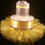 Thumbnail: 2 Tier Yellow and Gold Diaper Cake