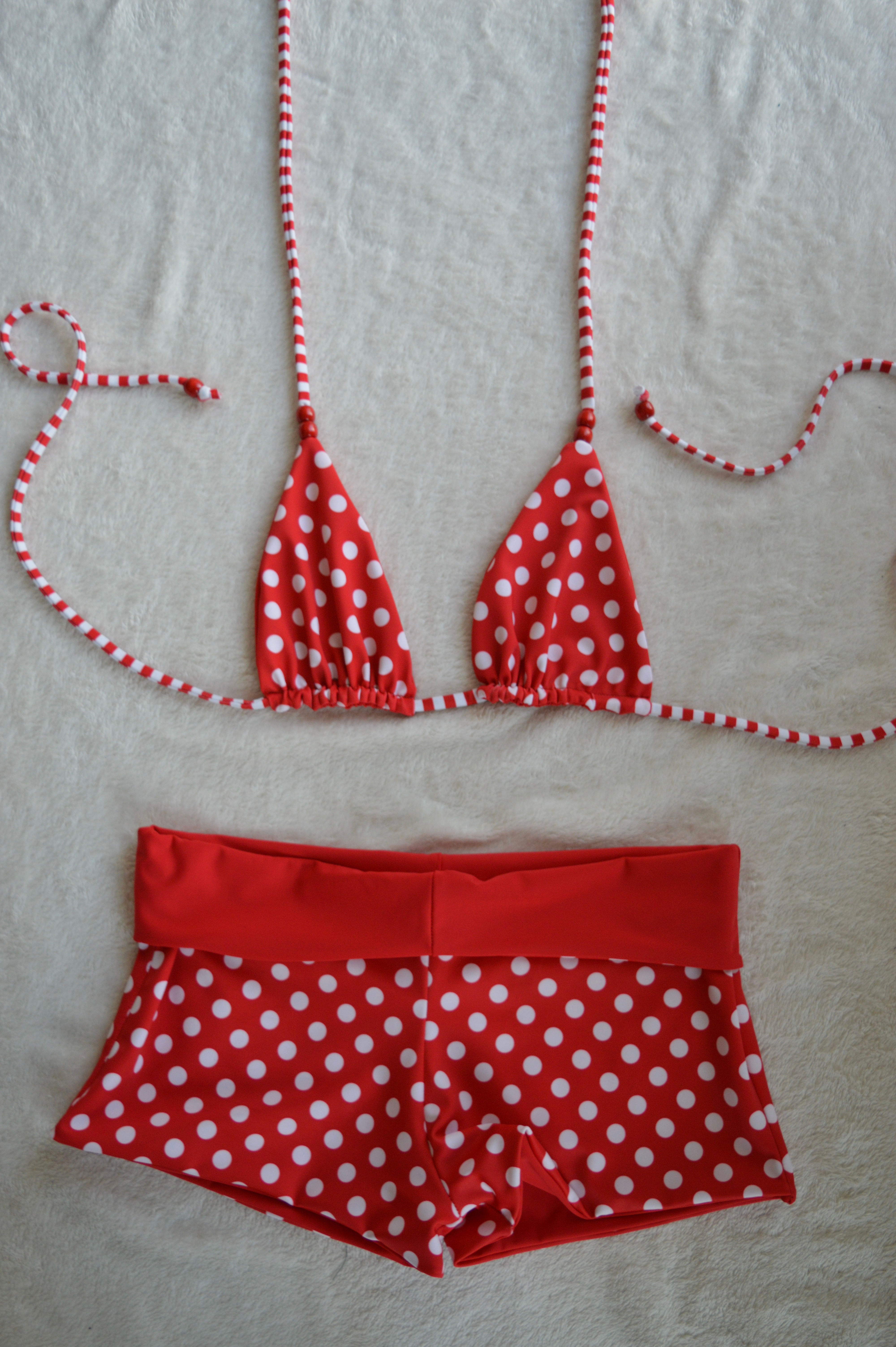 Reversible Cherry Pop Bikini Set