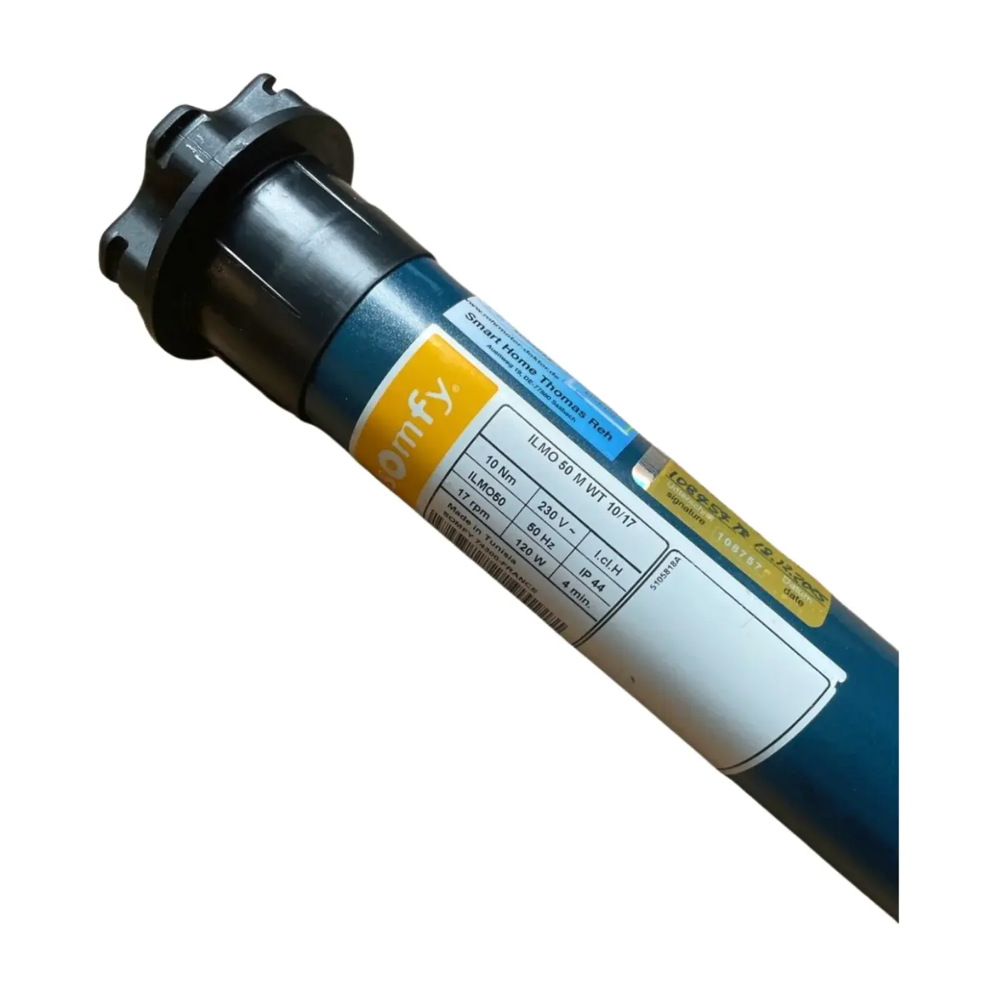 Somfy Ilmo 50 M WT 10/17 Rollladenmotor gebraucht & überholt | elektronisch