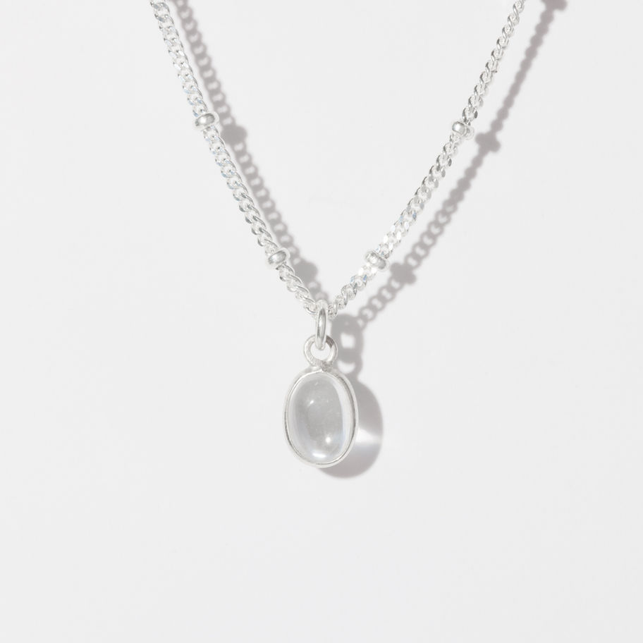 שרשרת כסף 925 moon