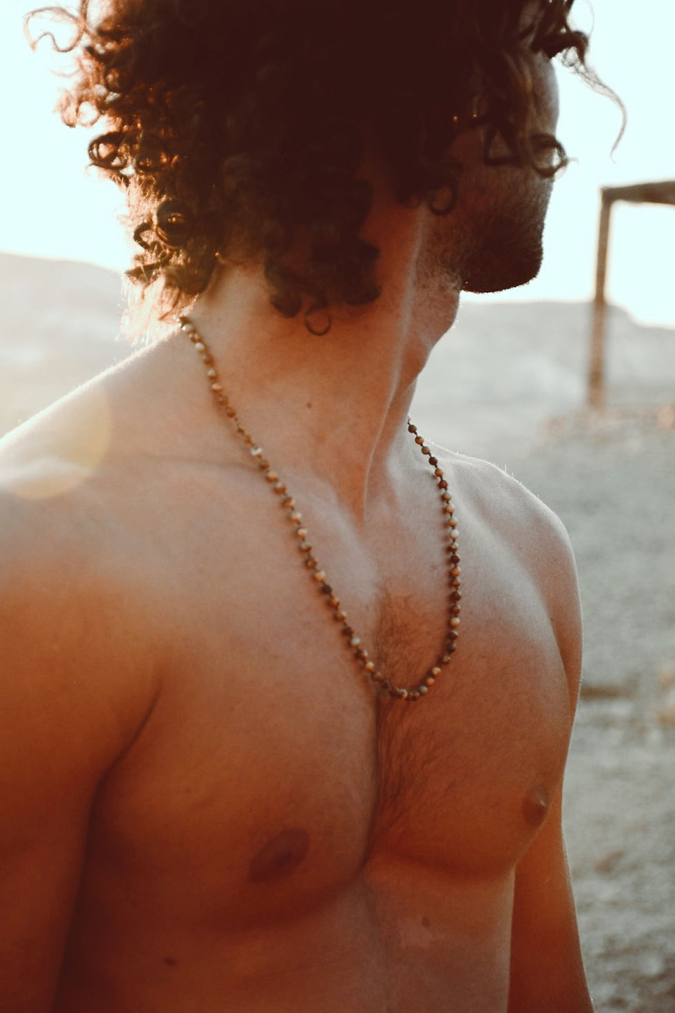 שרשרת אבני חן חומות עם קשירות