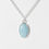 תמונה ממוזערת: LARIMAR - שרשרת כסף 925 גורמט , תליון אבן לרימר