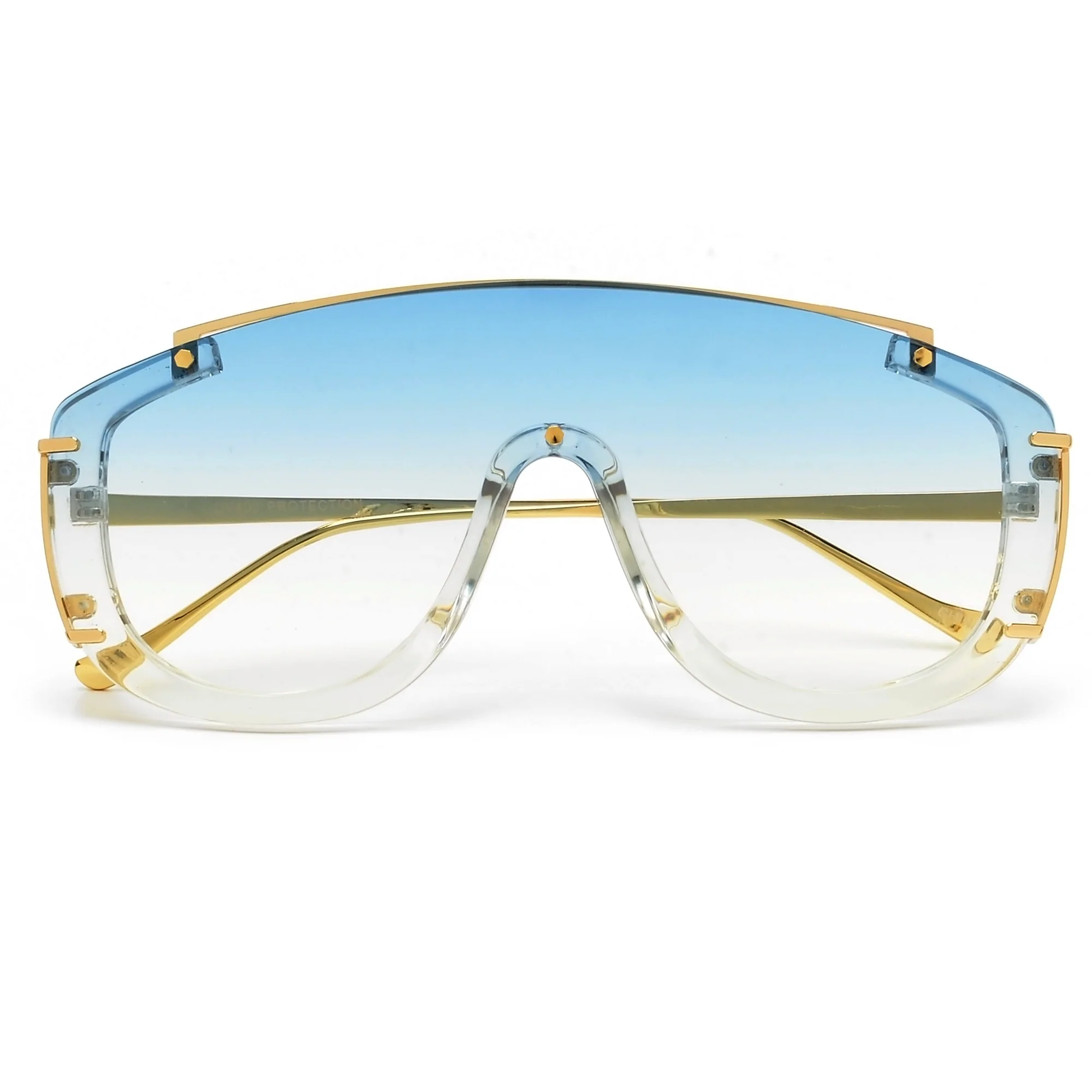 High Profile - Sunglasses (Gradient Blue)