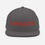 Miniature : I AM D.O.P.E Snapback Hat (Front Flat Embroidery - RED) 