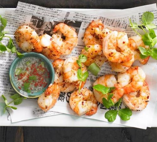 Arranged Food and Objects