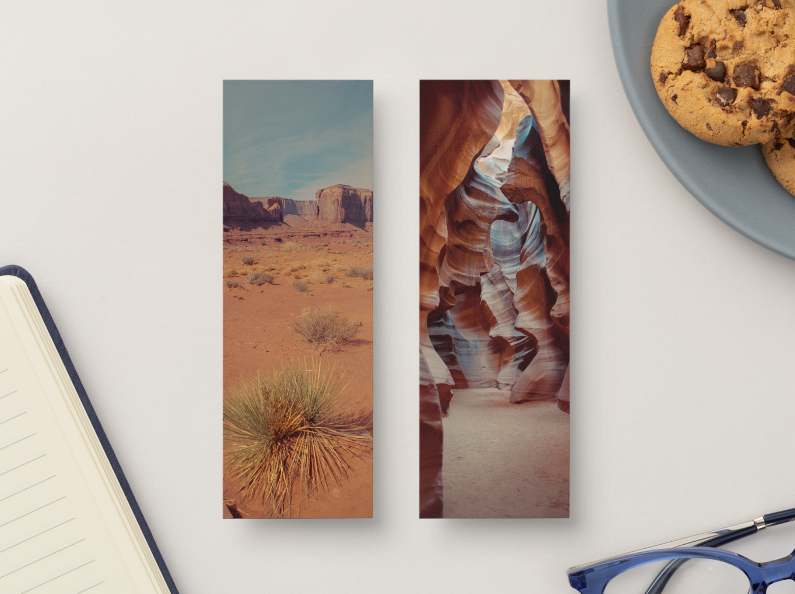 Set of (5) Western Bookmarks