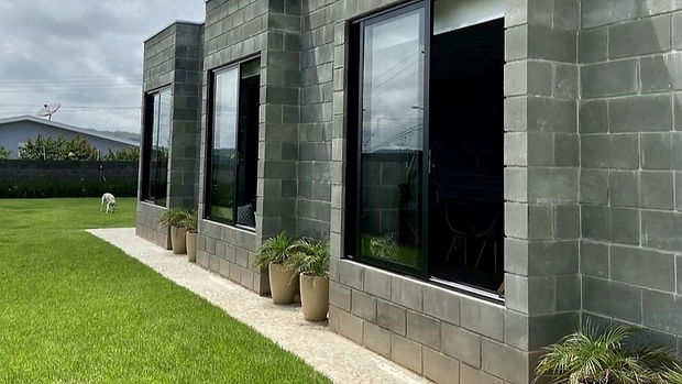 Concrete blocks in sustainable construction
