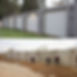 Finished concrete blocks wall