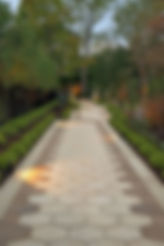 Paved walkway