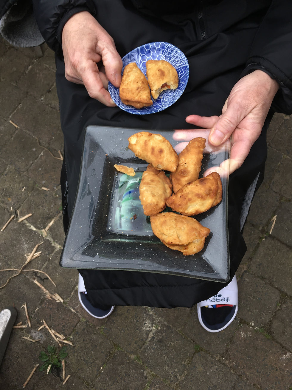 vegan samosas