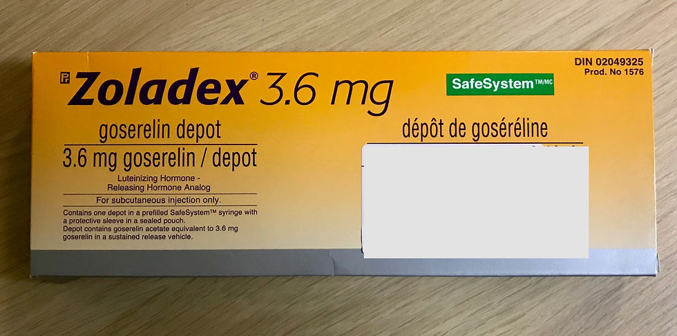 Zoladex Packaging - Cancer's A Bitch Blog