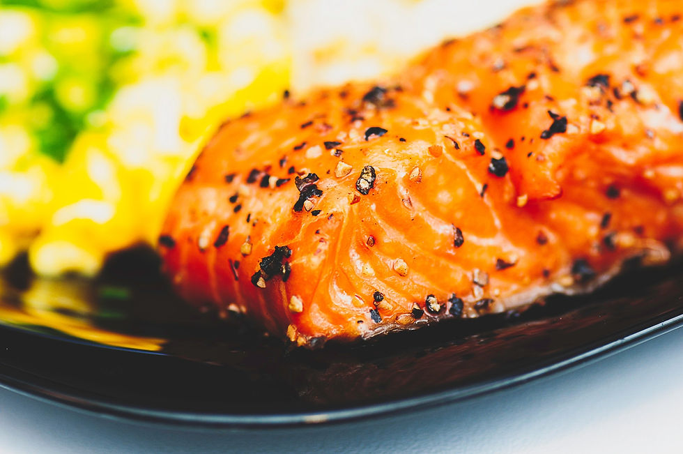 Salmon Steak | Cancer's A Bitch Blog