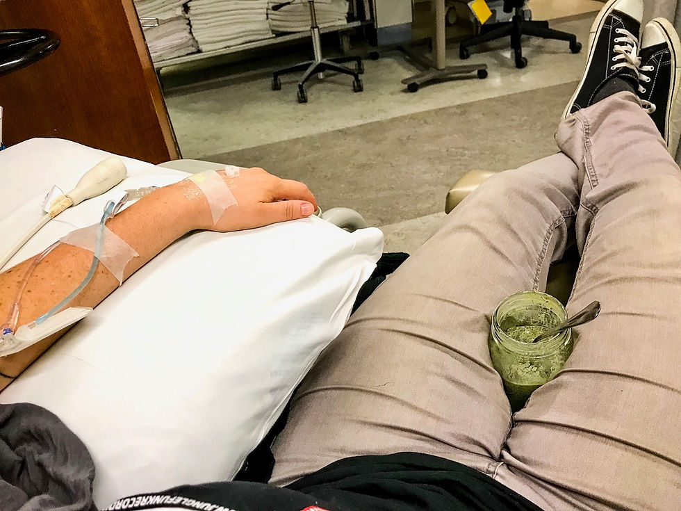 First Day of Chemo | Cancer's A Bitch Blog