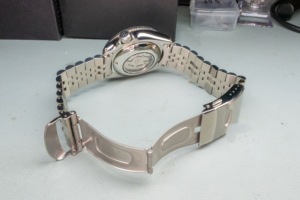 Thumbnail: NEW!! 'Moonlight Shadow' GMT 42mm NH34A 200m WR Mod Watch