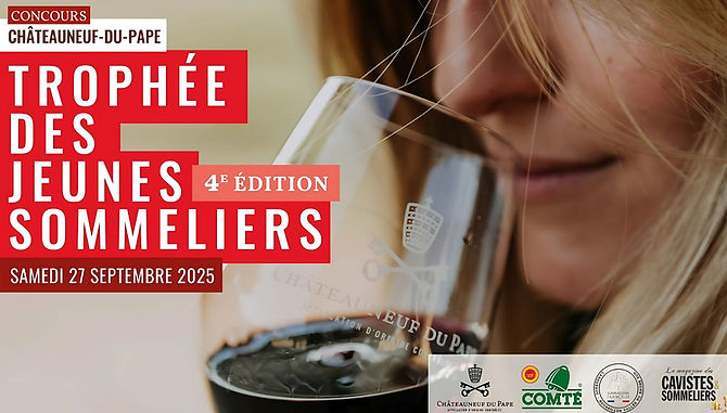 Concours Meilleurs jeune Sommelier Châteauneuf-du-Pape