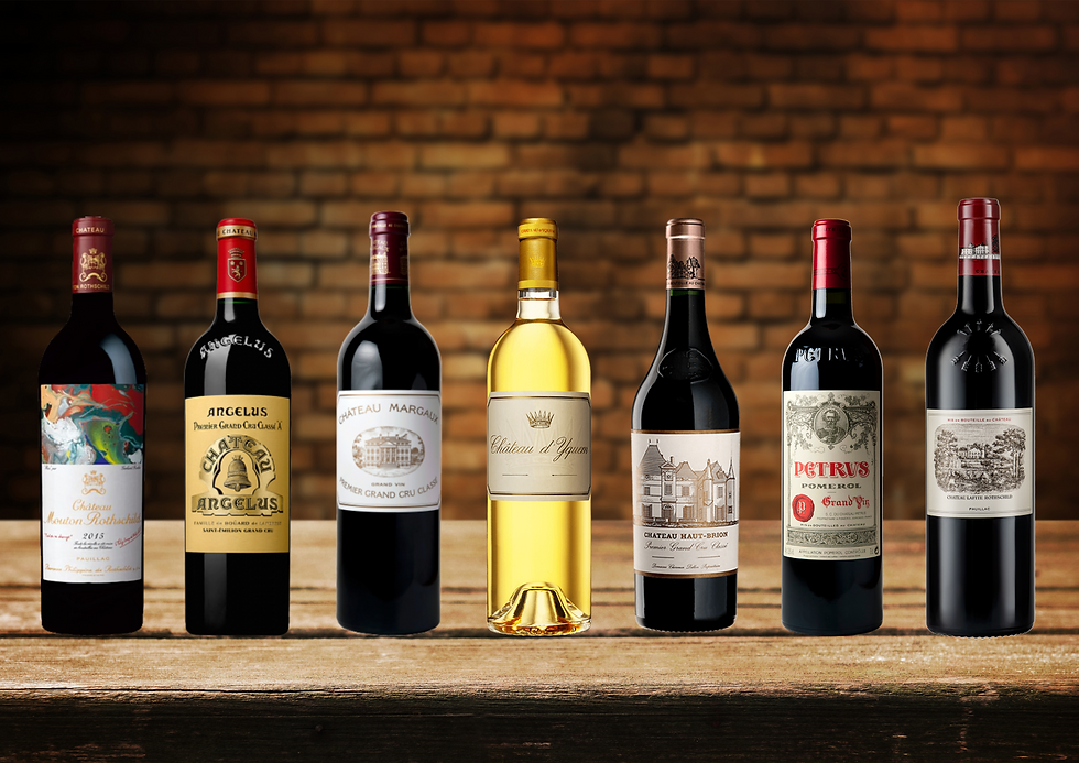 Ateliers dégustations vin des grands crus classés de Bordeaux à Montpellier Toulouse