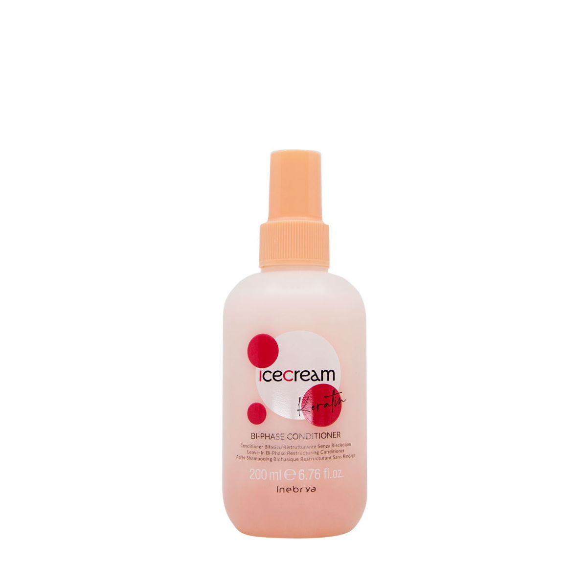 Balsam Inebrya Ice Cream Leave-In Keratin, 200 ml