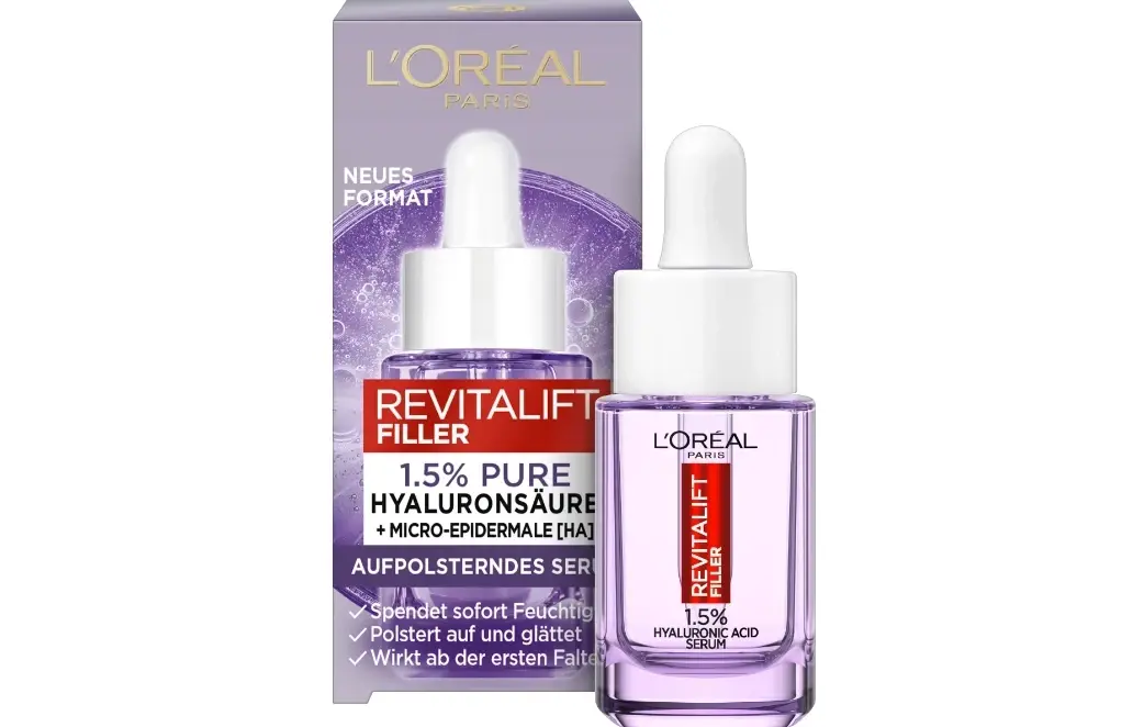 Serum për fytyrë L'Oréal Paris Revitalift Filler Anti-Wrinkle, 15 ml