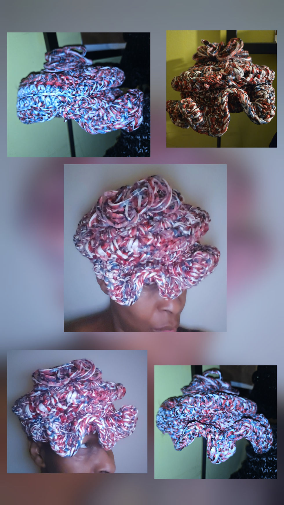 Thumbnail: Custom-ized Handmade Structured Page-boy Cap