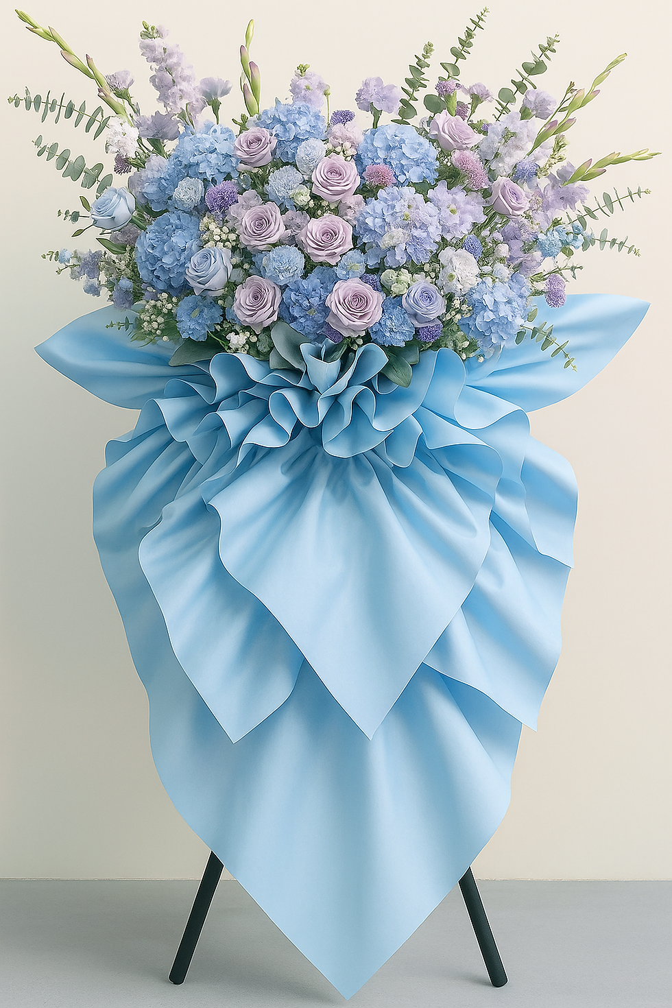 blue roses flowers grand opening vancouver delivery