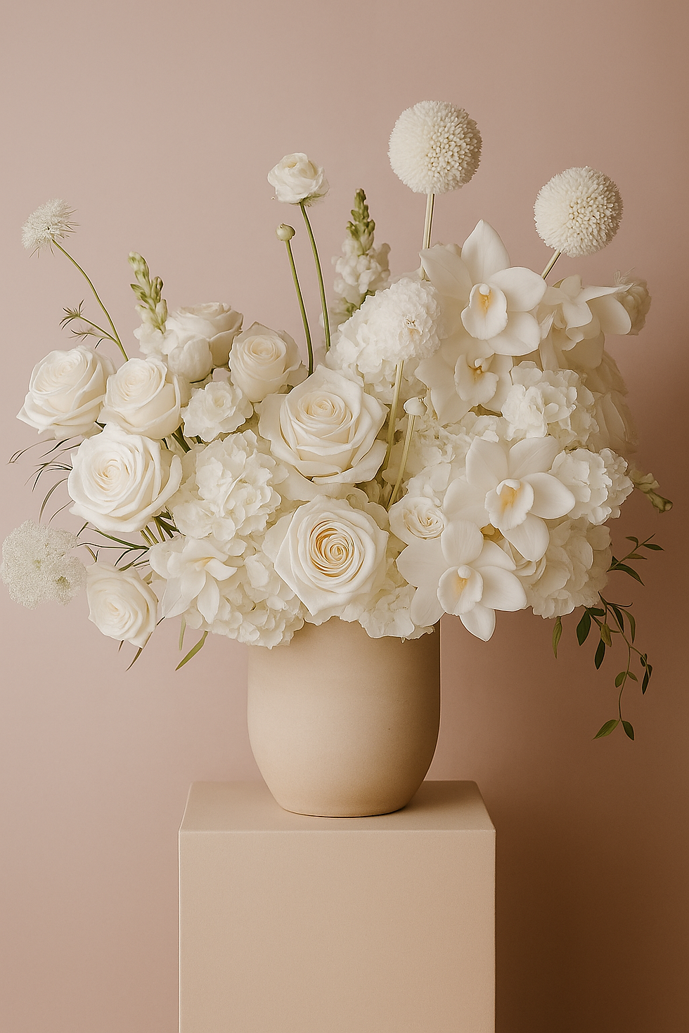 arabella white roses flowers delivery vancouver