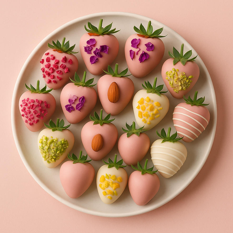 elegant box vancouver desserts strawberries dipped same day delivery
