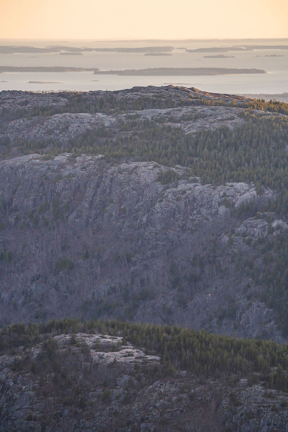 Penobscot Mountain at Sunset