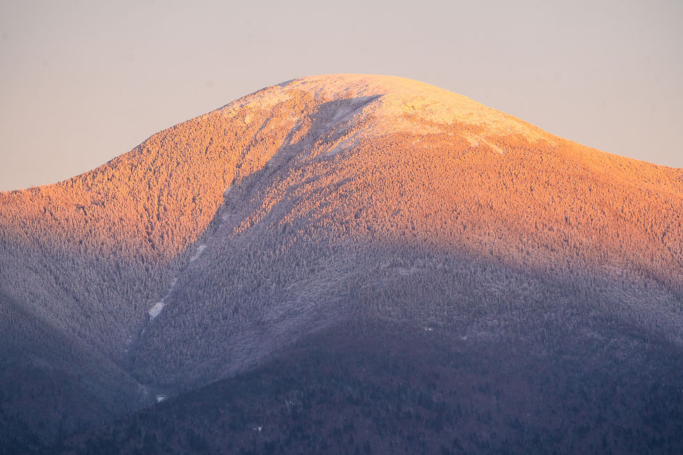 Mount Eisenhower Alpenglow