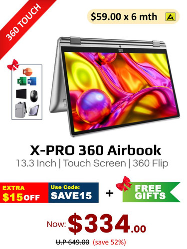 X-PRO 360 AIRBOOK | xpro.sg