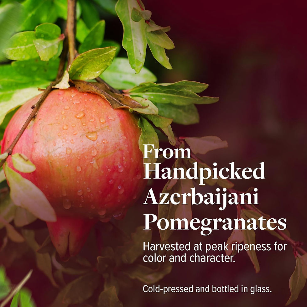 Thumbnail: Pure Pomegranate Juice with Pulp, 8.4oz Glass Bottle (Pack of 12)