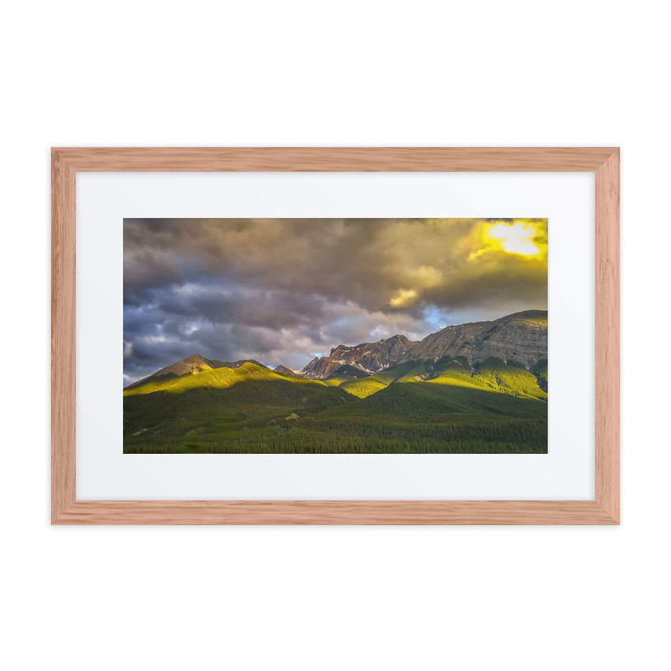 Thumbnail: Framed poster - Jasper National Park - 12x18