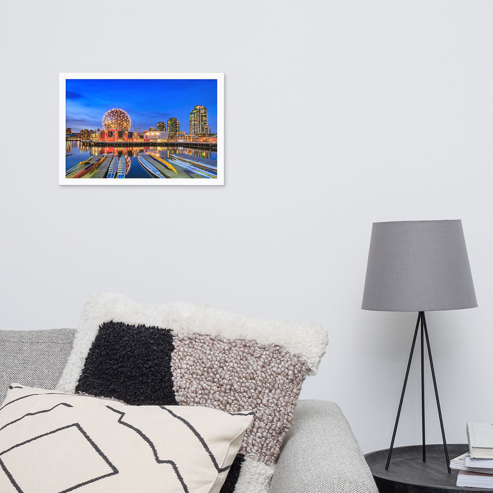 Thumbnail: Framed Poster - Science World - Vancouver, Canada
