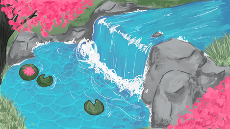 Pond Background