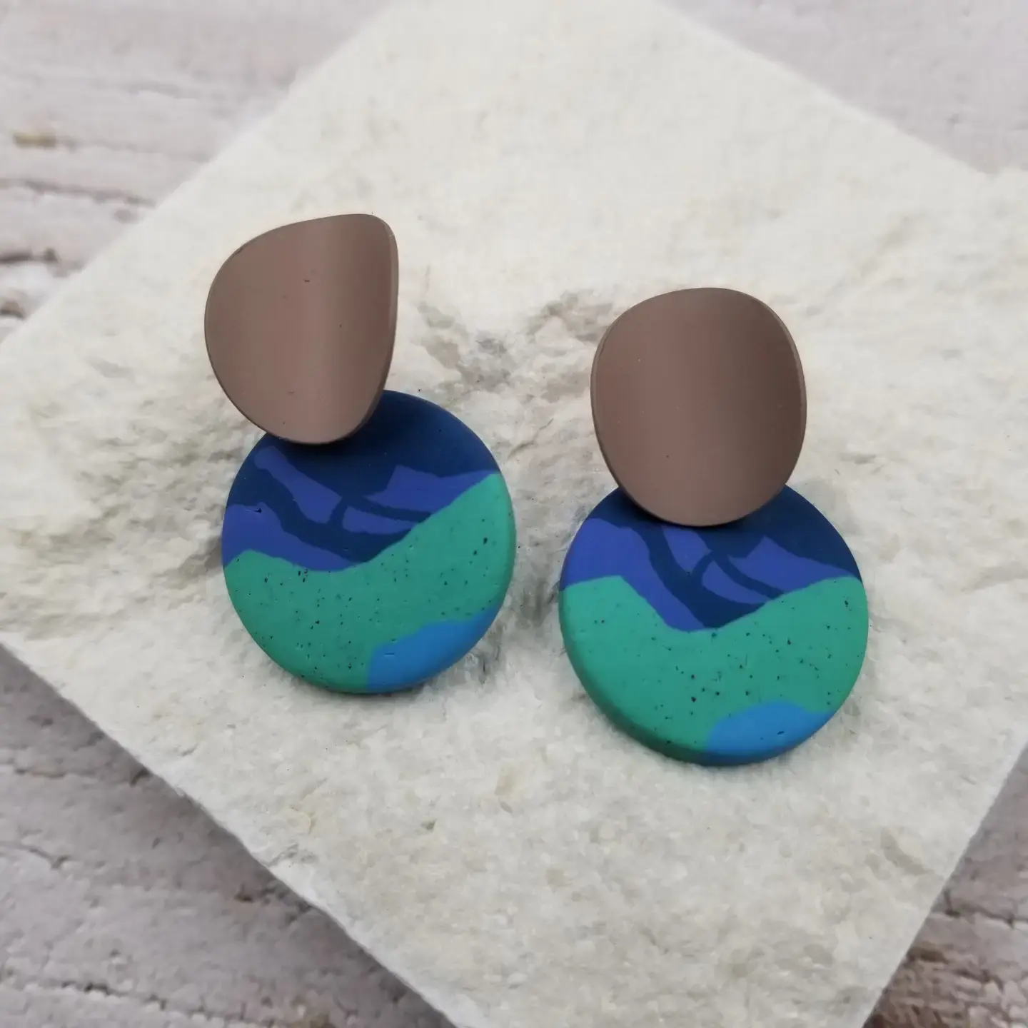 SEA CLAY EARRINGS