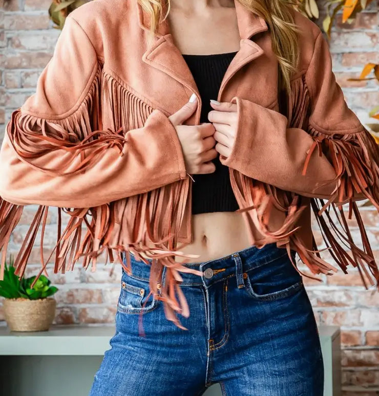 FRINGE MOTO JACKET