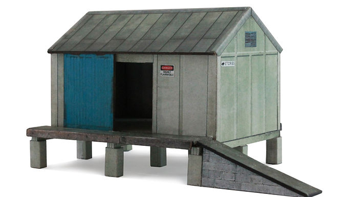 Laser cut parts for Scalescenes Small Goods Store R002