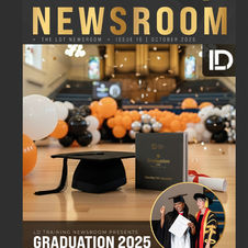 Statement balloon installation and event décor by Blue Balloon Events for a PR and media event