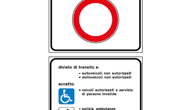 FIGURA II 322/A ART. 135

ZONA A TRAFFICO LIMITATO