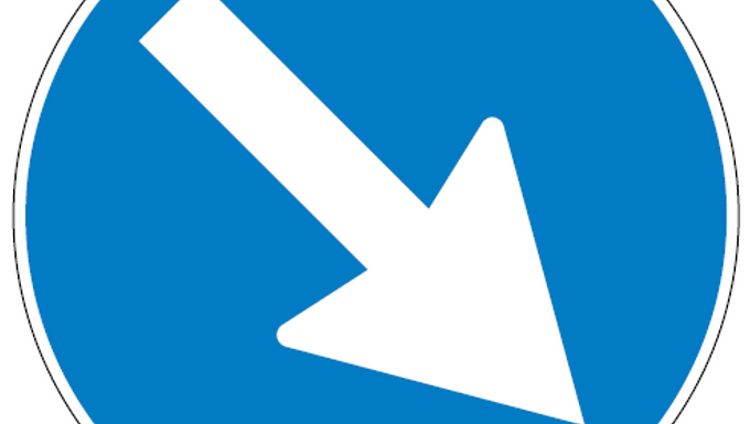 FIGURA II 82/B ART. 122

PASSAGGIO OBBLIGATORIO A DESTRA