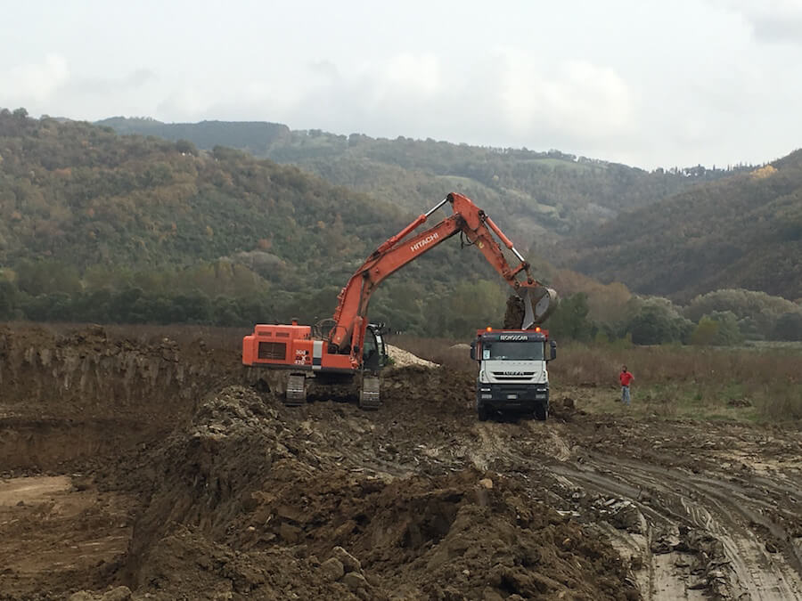 Italia - Valfabbrica, Ampliamento e riqualificazione Diga