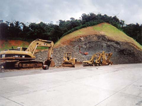 Panama - Santiago, Costruzione strada