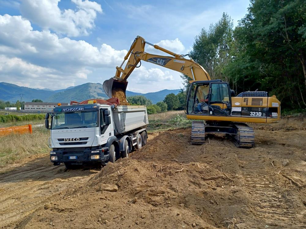 Italia - Montereale, Sistemazione e ristrutturazione piazzale