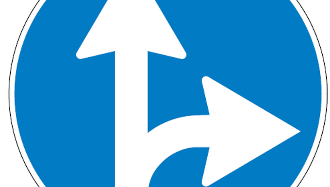 FIGURA II 81/B ART. 122

DIREZIONI CONSENTITE DRITTO E DESTRA