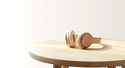 Casque audio table bois fonds beige dégradé 2-1.png