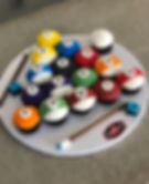 pool balls