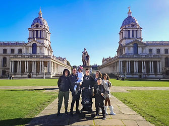 ישראלים במהלך הסיור בלונדון