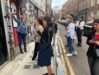 במהלך הסיור בשורדיץ'