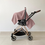 Thumbnail: 100% Organic Muslin Baby Car Seat Cover Muslin Carseat Canopy Baby Car Seat C...